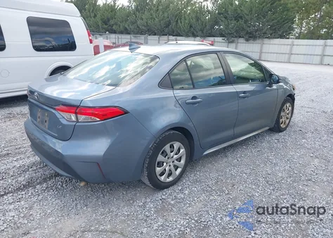 2022 Toyota Corolla Le from USA, damaged, VIN JTDEPMAE5NJ228564